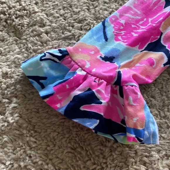 Lilly Pulitzer ruffle sleeve dress - Picture 2 of 6